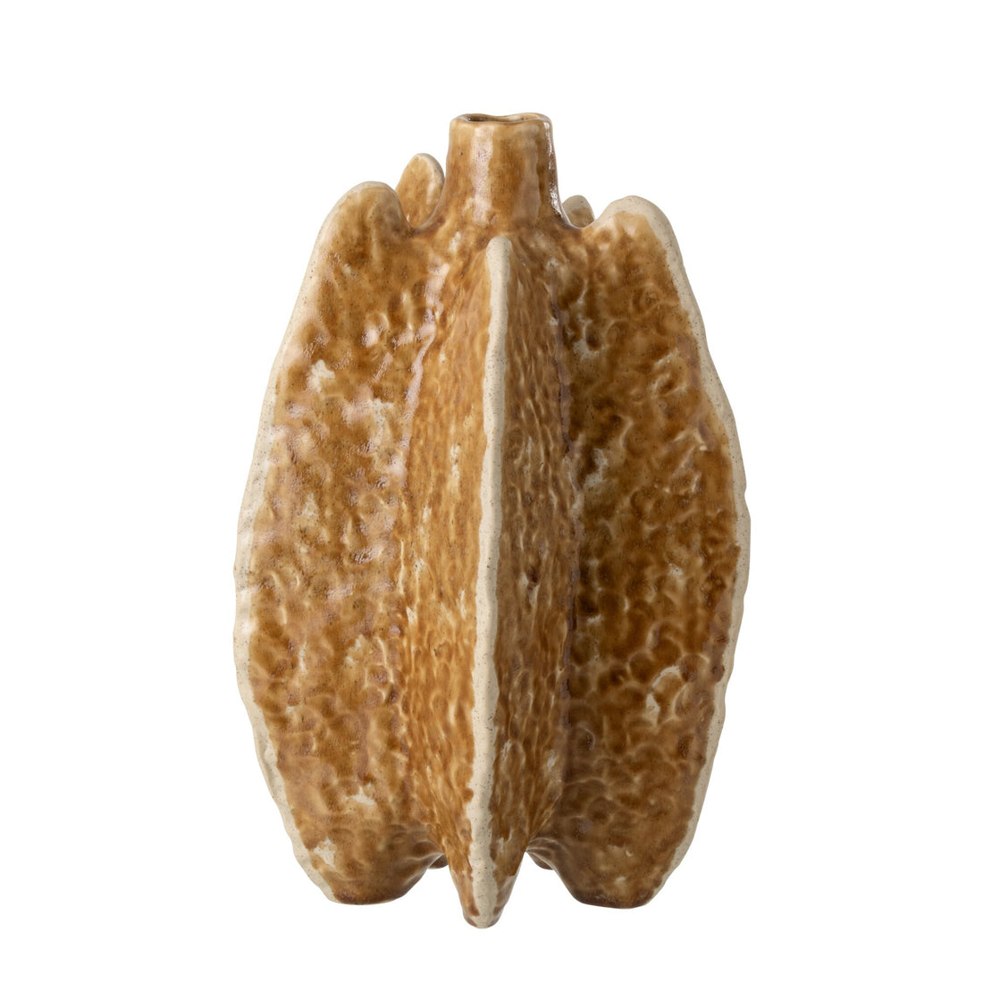 Vase Ubi porcelæn okkergul J-Line