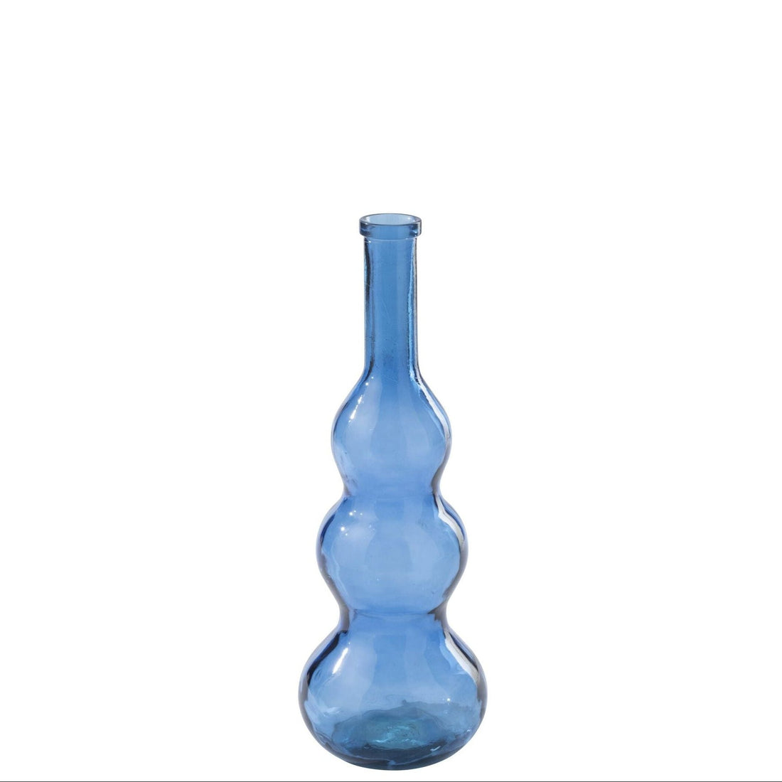 Vloervaas Glas Blauw J-Line